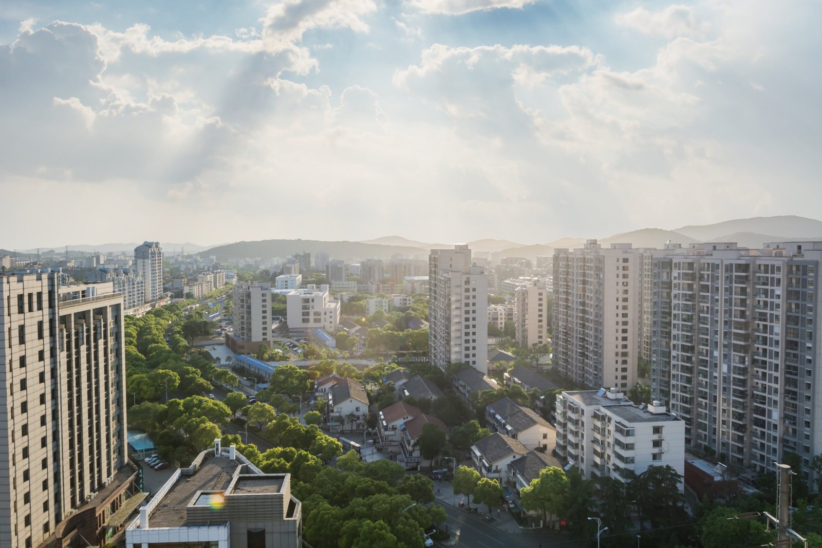 Bangalore city skyline