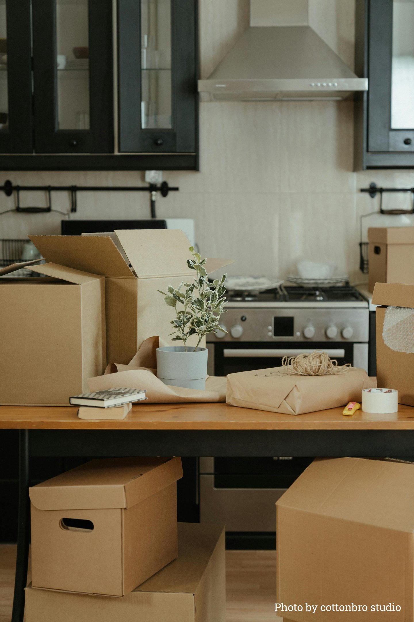 kitchen full of stuff and no space for anything