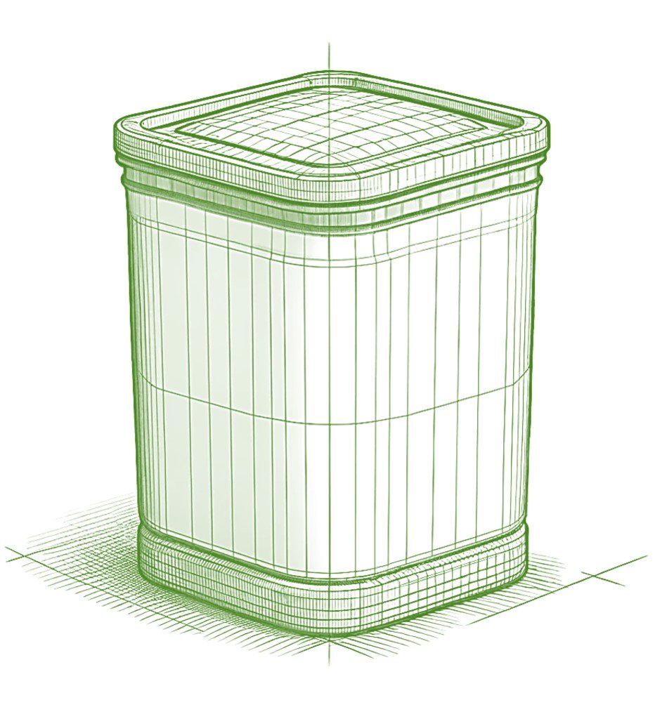 Concept Drawing Mankomb Composter